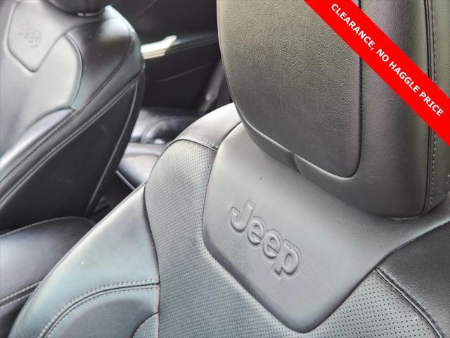 used 2022 Jeep Cherokee car, priced at $21,500