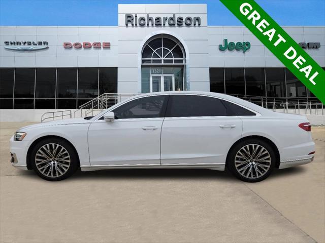 used 2021 Audi A8 car, priced at $39,112