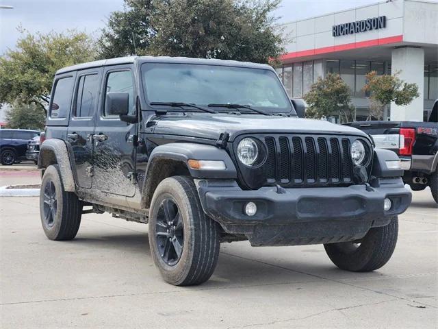 used 2022 Jeep Wrangler Unlimited car, priced at $30,000