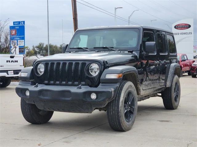 used 2022 Jeep Wrangler Unlimited car, priced at $30,000