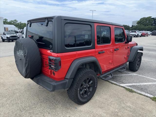 used 2022 Jeep Wrangler Unlimited car, priced at $30,884