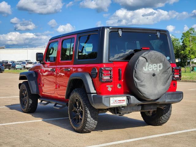 used 2022 Jeep Wrangler Unlimited car, priced at $30,884