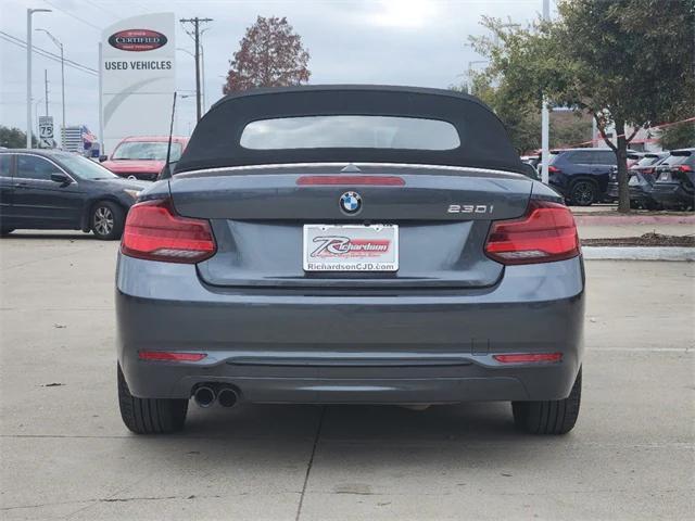 used 2018 BMW 230 car, priced at $18,299