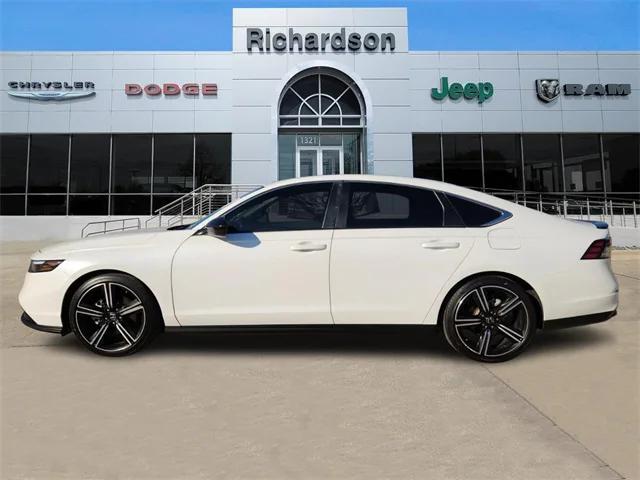 used 2024 Honda Accord Hybrid car, priced at $23,993