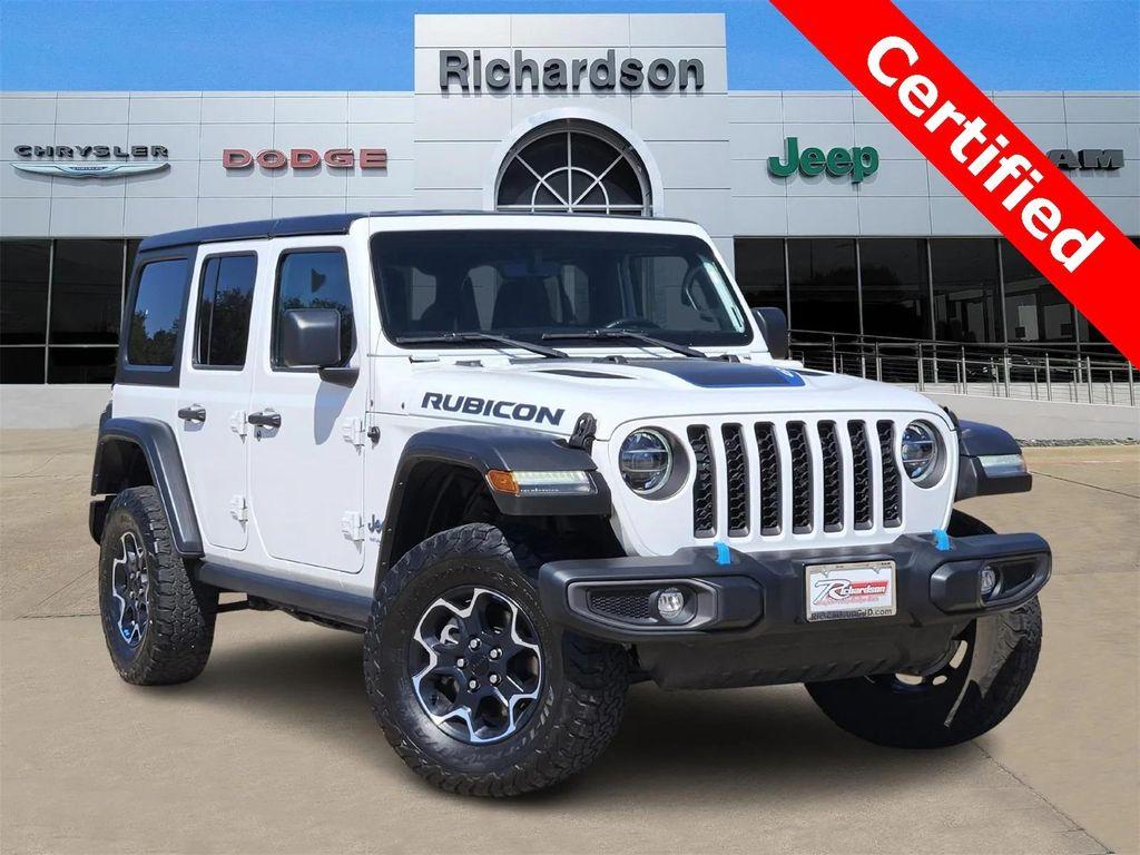 used 2022 Jeep Wrangler Unlimited 4xe car, priced at $35,000