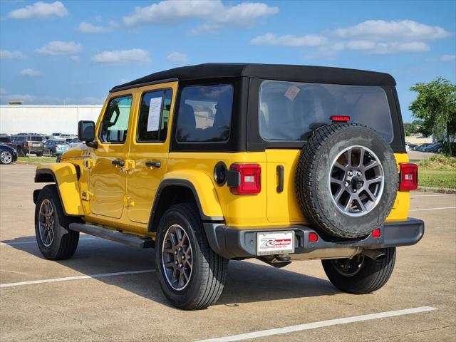 used 2021 Jeep Wrangler Unlimited car, priced at $29,000