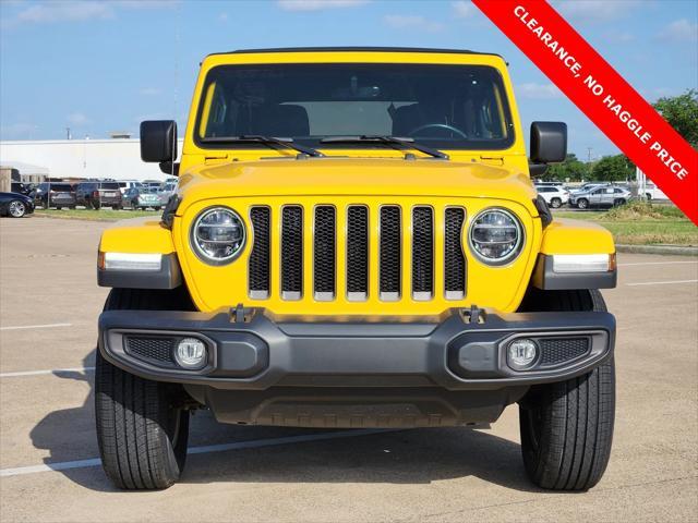 used 2021 Jeep Wrangler Unlimited car, priced at $28,200