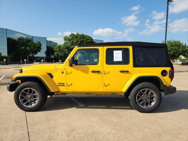 used 2021 Jeep Wrangler Unlimited car, priced at $29,000