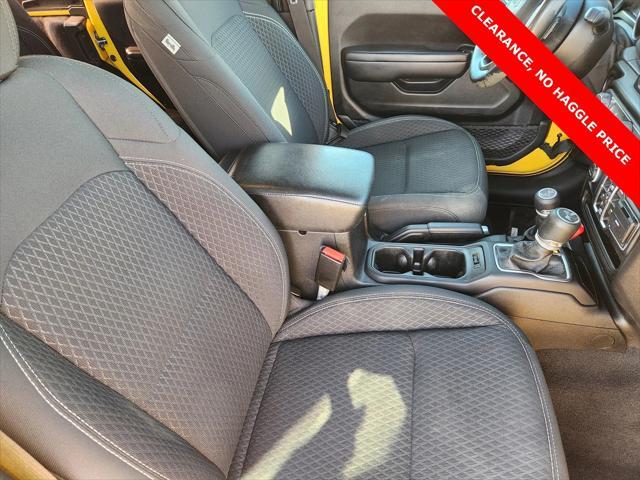 used 2021 Jeep Wrangler Unlimited car, priced at $28,200