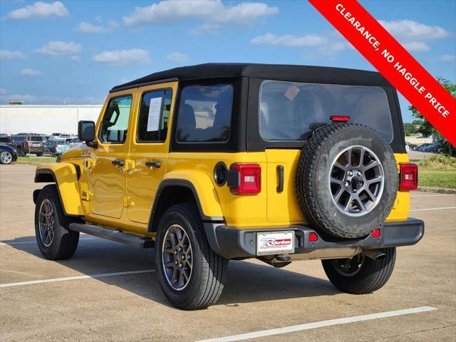 used 2021 Jeep Wrangler Unlimited car, priced at $28,200