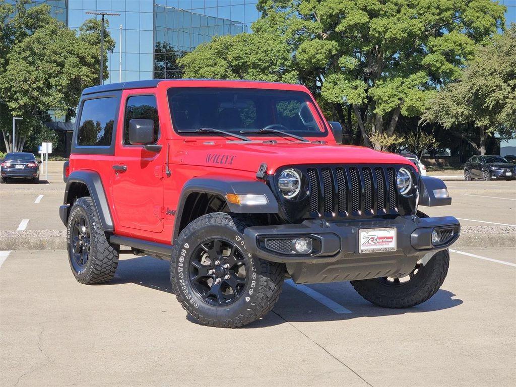 used 2022 Jeep Wrangler car, priced at $26,000