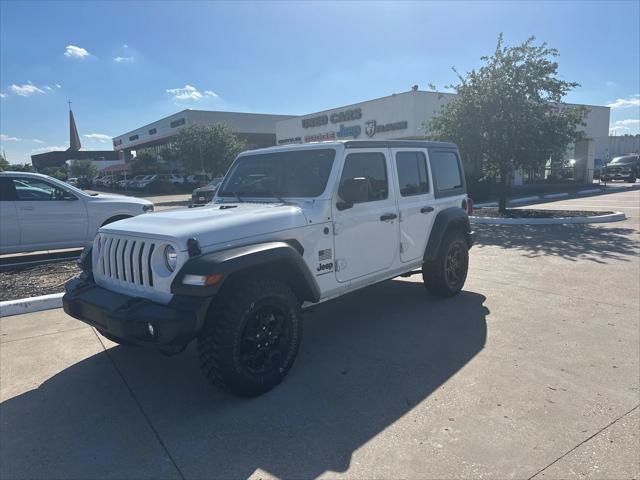 used 2023 Jeep Wrangler car, priced at $32,884