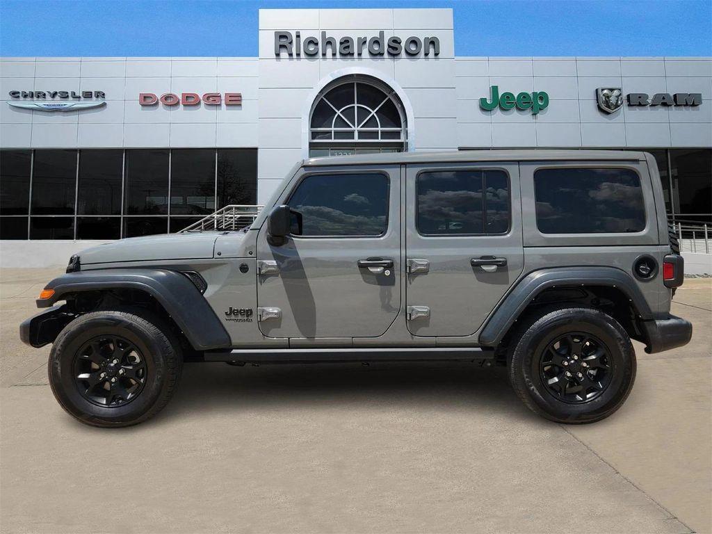 used 2021 Jeep Wrangler Unlimited car, priced at $27,988
