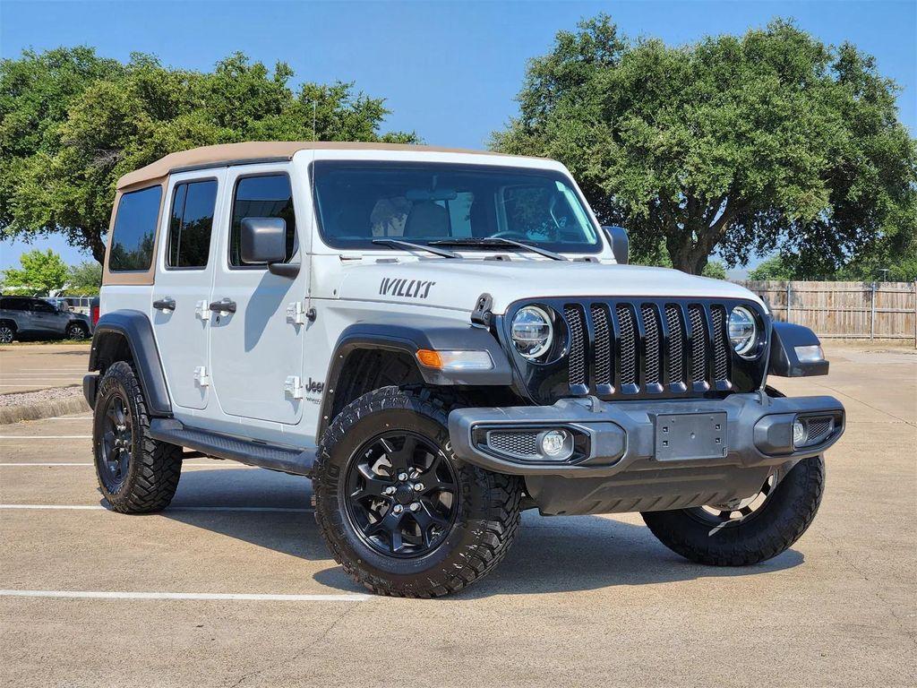 used 2021 Jeep Wrangler Unlimited car, priced at $29,888