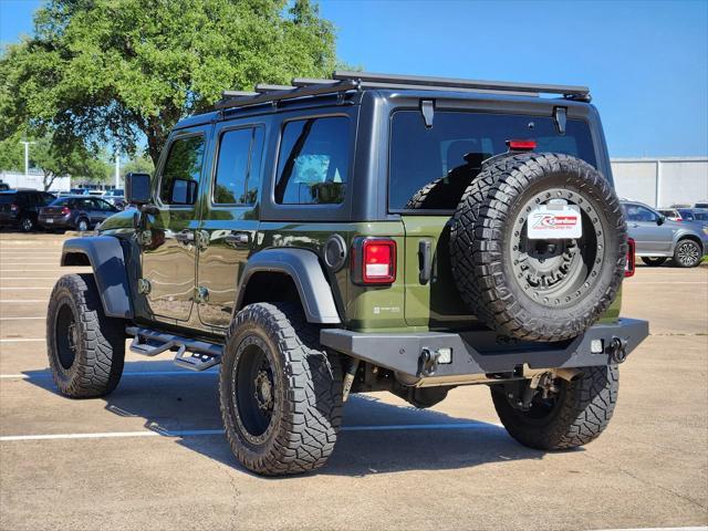 used 2022 Jeep Wrangler Unlimited car, priced at $36,500