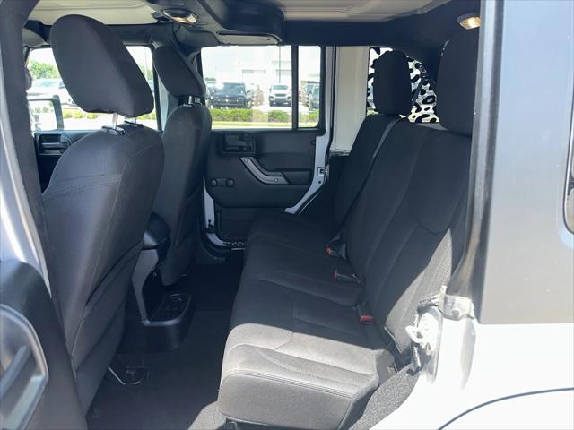 used 2016 Jeep Wrangler Unlimited car, priced at $20,998