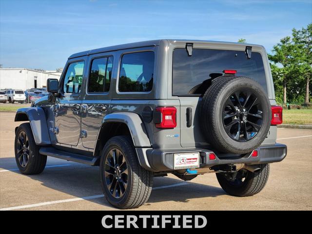 used 2022 Jeep Wrangler Unlimited 4xe car, priced at $30,000