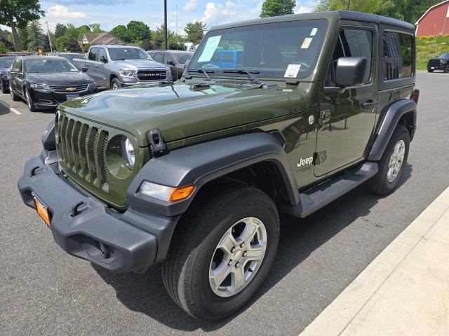 used 2021 Jeep Wrangler car, priced at $37,999