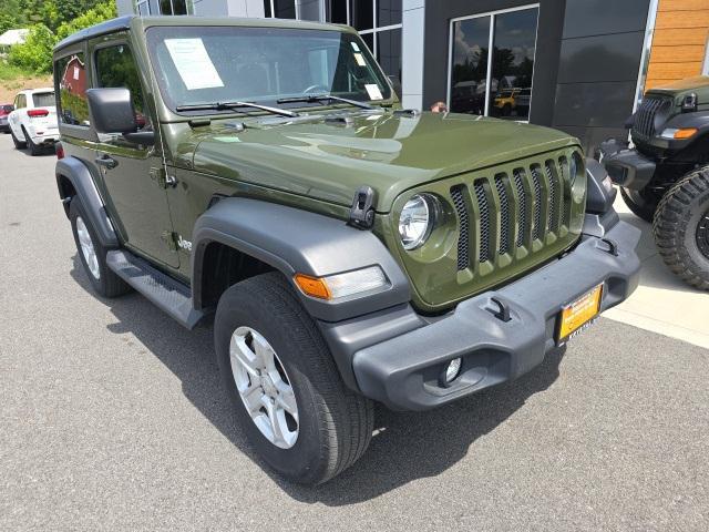 used 2021 Jeep Wrangler car, priced at $37,999