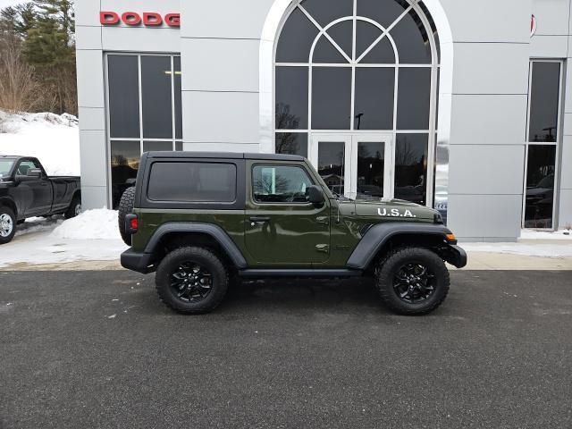 used 2021 Jeep Wrangler car, priced at $27,999