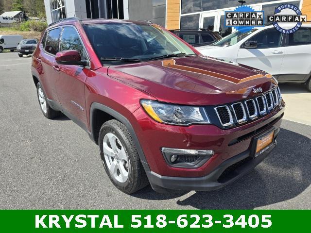 used 2021 Jeep Compass car, priced at $22,324