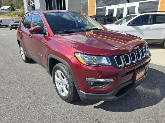 used 2021 Jeep Compass car, priced at $23,999