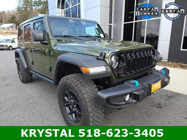 used 2024 Jeep Wrangler 4xe car, priced at $46,999