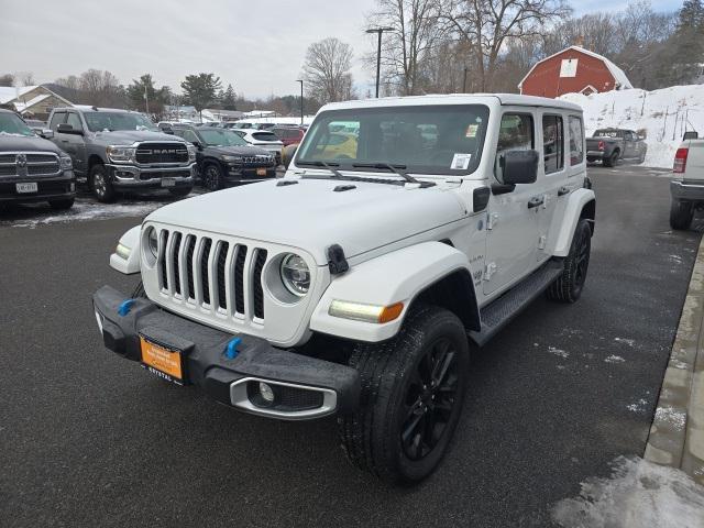 used 2022 Jeep Wrangler Unlimited 4xe car, priced at $33,999