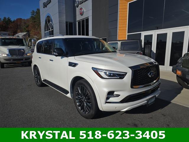 used 2021 INFINITI QX80 car, priced at $39,999