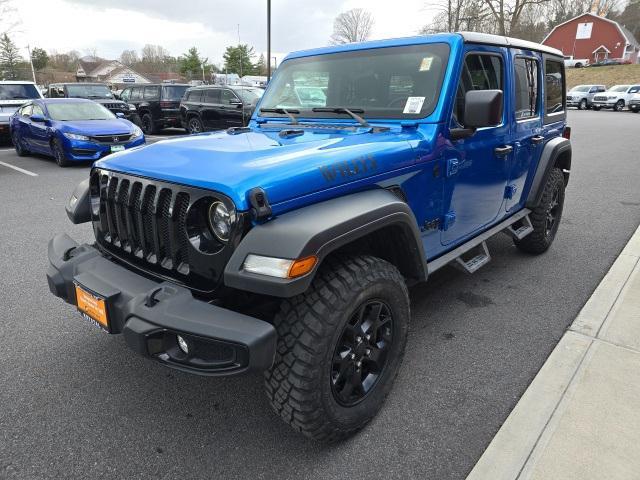 used 2021 Jeep Wrangler Unlimited car, priced at $37,599