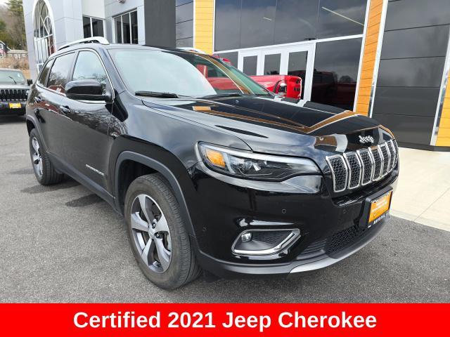used 2021 Jeep Cherokee car, priced at $26,455