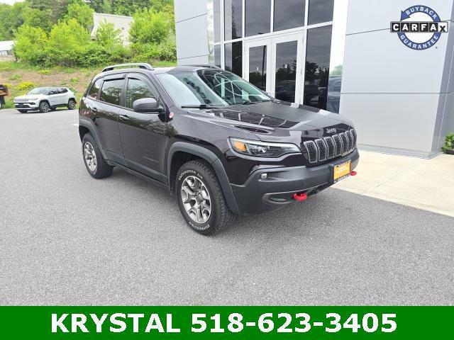 used 2021 Jeep Cherokee car, priced at $26,999