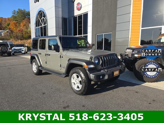 used 2021 Jeep Wrangler Unlimited car, priced at $34,399