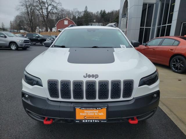 used 2021 Jeep Cherokee car, priced at $27,499