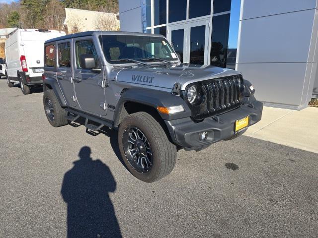 used 2020 Jeep Wrangler Unlimited car, priced at $31,699