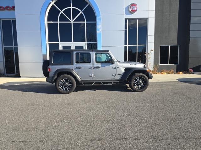 used 2020 Jeep Wrangler Unlimited car, priced at $31,699