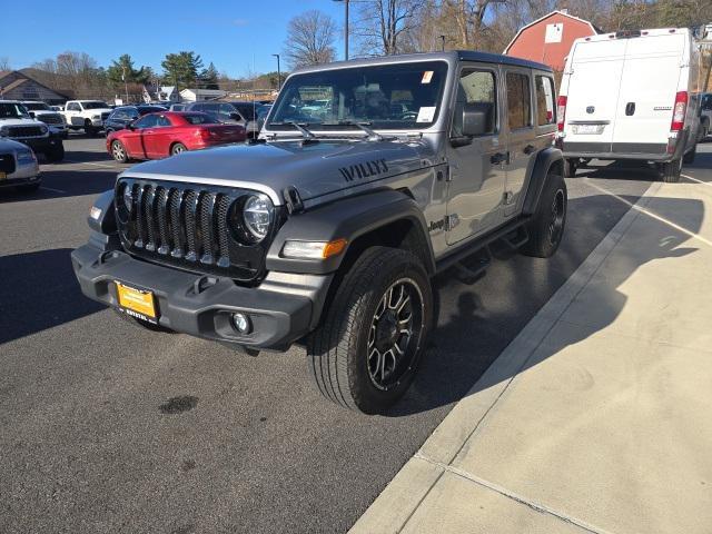 used 2020 Jeep Wrangler Unlimited car, priced at $31,699