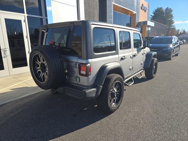 used 2020 Jeep Wrangler Unlimited car, priced at $31,699