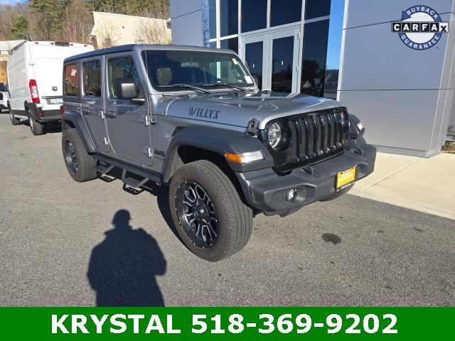 used 2020 Jeep Wrangler Unlimited car, priced at $31,450