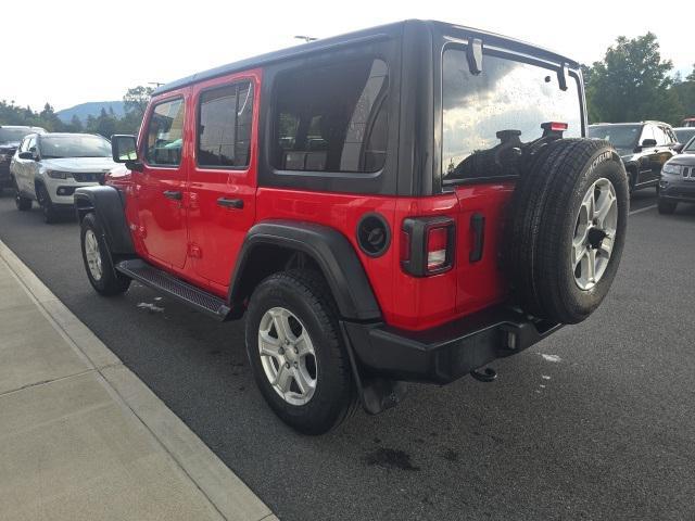 used 2020 Jeep Wrangler Unlimited car, priced at $31,499