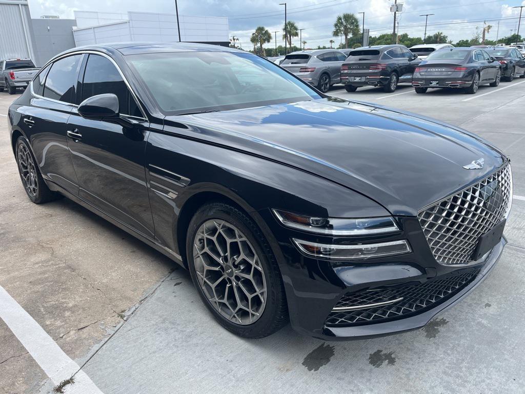 used 2021 Genesis G80 car, priced at $33,789