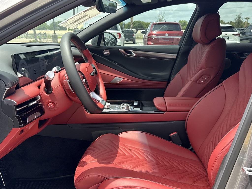 new 2025 Genesis G80 car, priced at $68,745