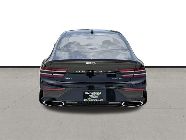 new 2025 Genesis G80 car, priced at $77,000