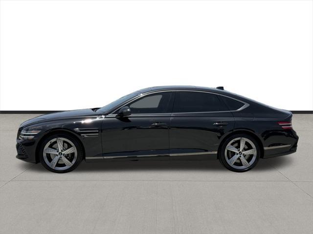 new 2025 Genesis G80 car, priced at $77,000
