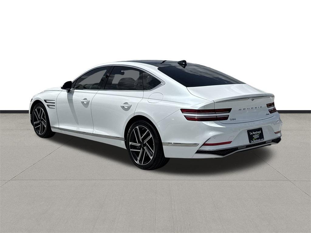 new 2025 Genesis G80 car, priced at $61,900