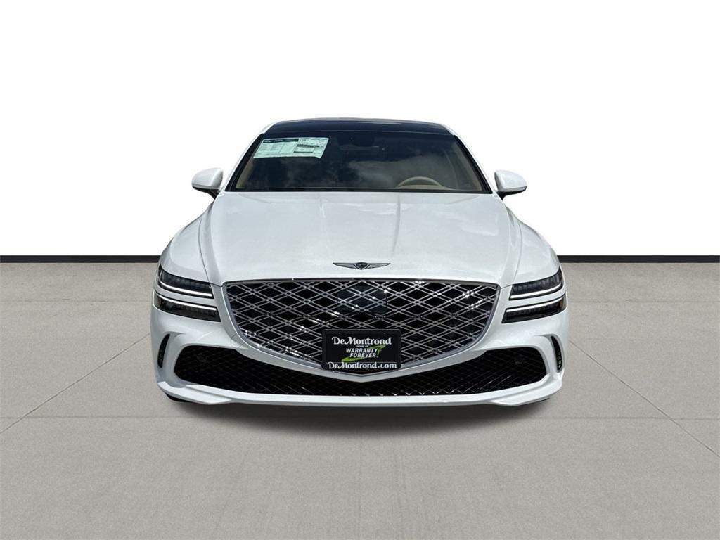 new 2025 Genesis G80 car, priced at $61,900