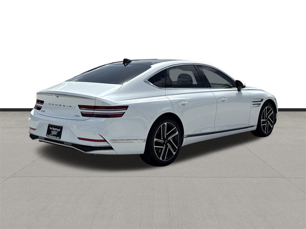 new 2025 Genesis G80 car, priced at $61,900