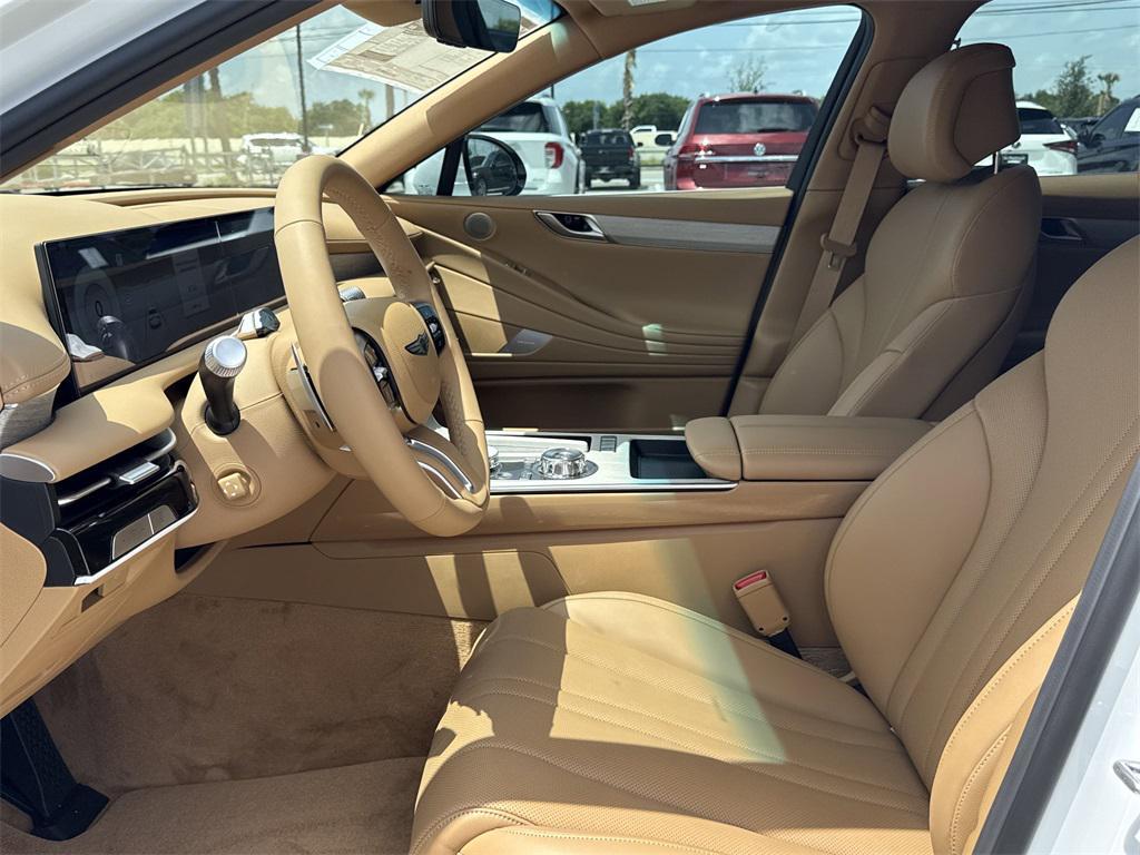 new 2025 Genesis G80 car, priced at $61,900