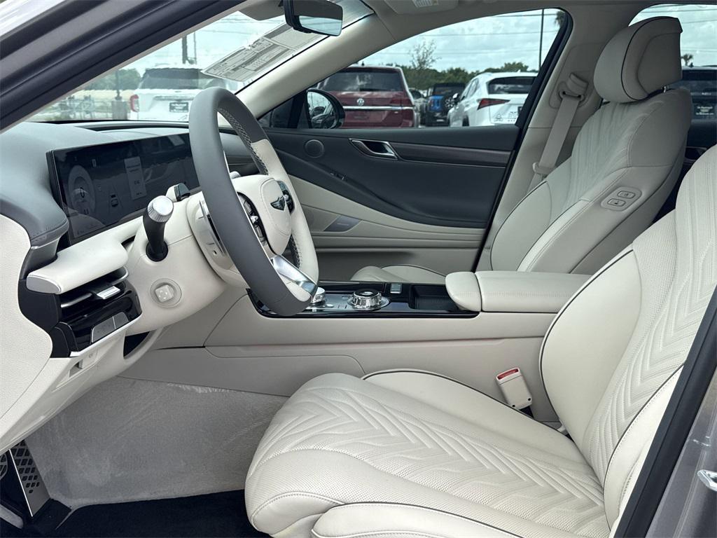 new 2025 Genesis G80 car, priced at $68,350