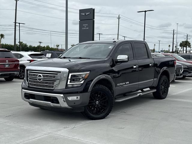 used 2020 Nissan Titan car, priced at $32,991